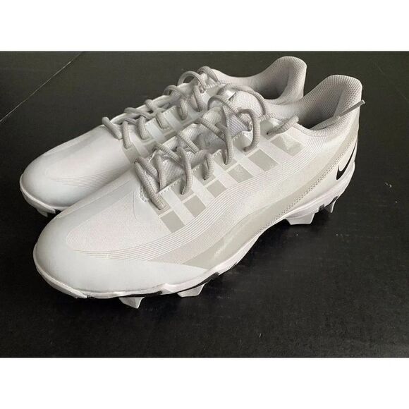 Nike Vapor Edge Shark Pro Football Cleats White Black DQ5114-100 Men’s Size 10 - Picture 8 of 10